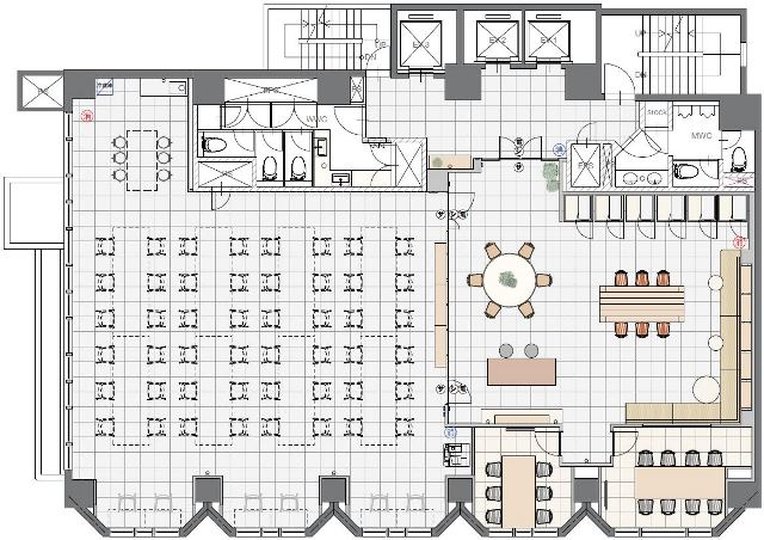 新宿御苑前駅徒歩4分！会議室2室とテレカンブース6室、家具什器まで完備のフルセットアップオフィスの写真11
