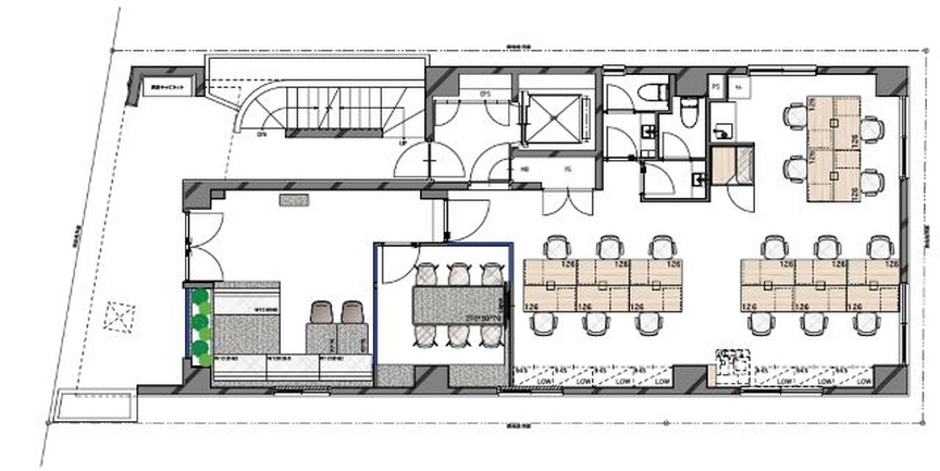 【敷金0・原状回復不要】八丁堀駅徒歩2分！家具・什器完備のフルセットアップオフィスの写真5