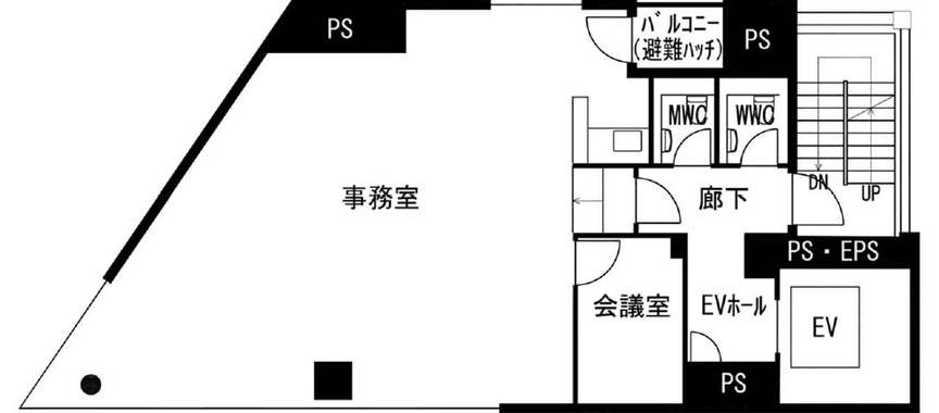 東京メトロ・市ヶ谷駅徒歩4分｜コンパクトながら開放的で伸びやかな空間が魅力のセットアップオフィスの写真5