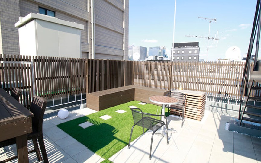 新富町駅まで徒歩1分！屋上バルコニー付き、会議室完備のセットアップオフィスの写真5