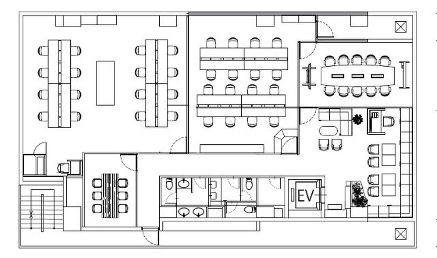 【即日入居可】新富町駅・築地駅まで徒歩7分！こだわりの内装デザインが魅力のセットアップオフィスの写真11