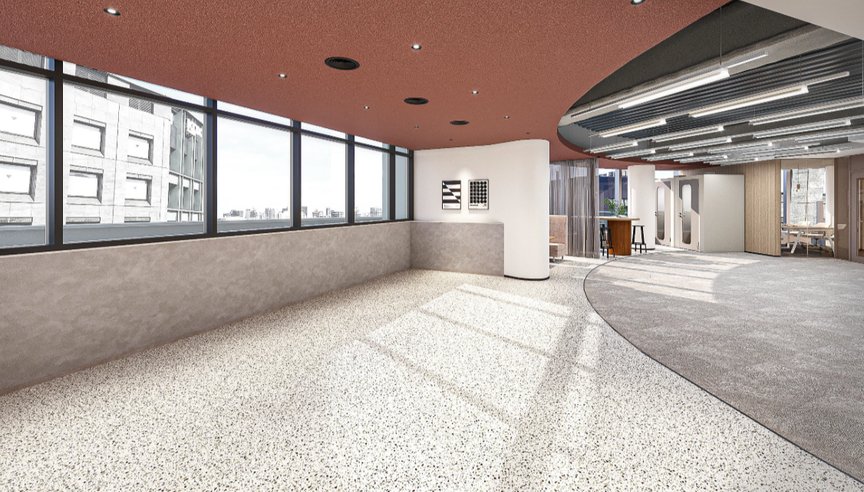 飯田橋駅徒歩4分！専用バルコニー付き、多彩なワークスペースが魅力のセットアップオフィスの写真4