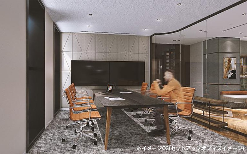 人形町駅まで徒歩1分！屋上テラス・共用ラウンジ付き、約110坪の大型ハーフセットアップオフィスの写真2