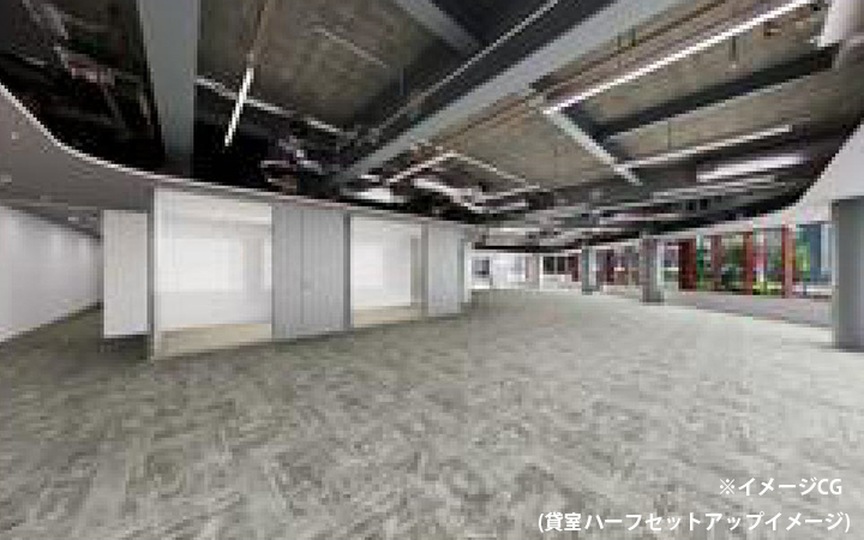東京駅まで徒歩7分！充実の共用部を備えた、100席規模のハイグレードな大型ハーフセットアップオフィス4