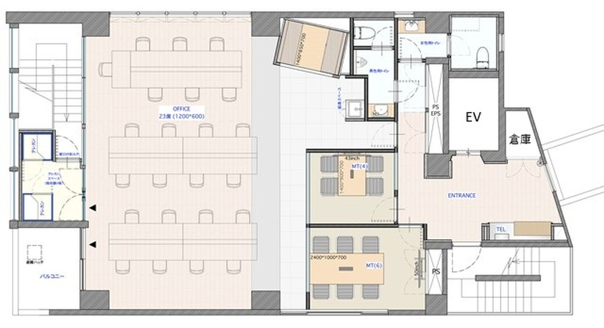 本郷三丁目駅徒歩1分、会議室・テレカンブース各2室完備のリニューアル済みフルセットアップオフィスの写真11