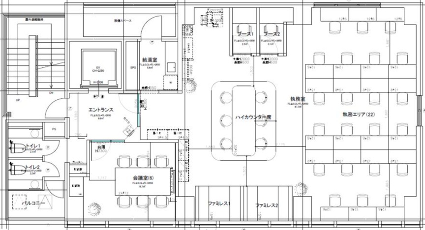 三田駅徒歩2分！中央部にラウンジを備えた、自然とコミュニケーションの生まれるフルセットアップオフィスの写真6